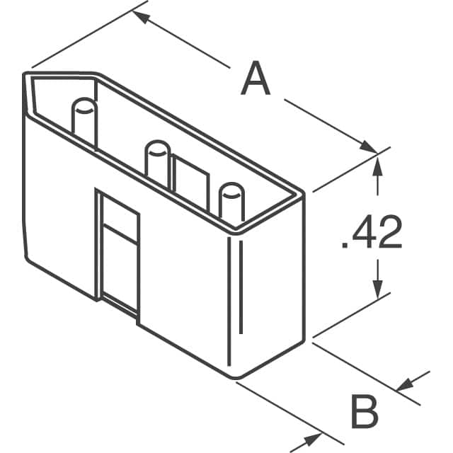 15311046 Molex  Embases à broches mâles